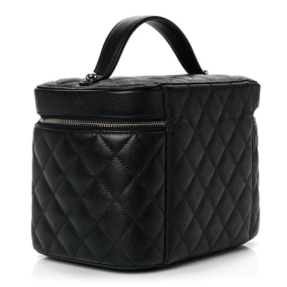 Chanel Caviar Quilted Large Vanity Pouch Black 3 of 15