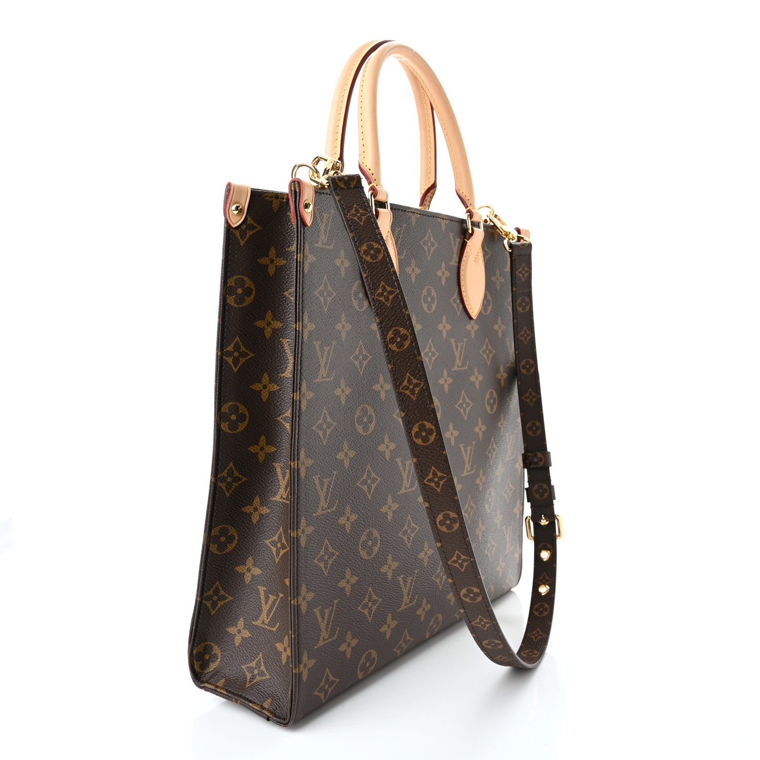 Louis Vuitton Monogram Sac Plat PM 3 of 9
