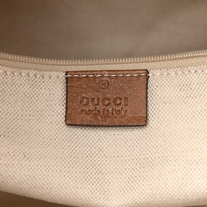 Gucci Monogram Sunset Raffia Medium Sukey Brown 6 of 12