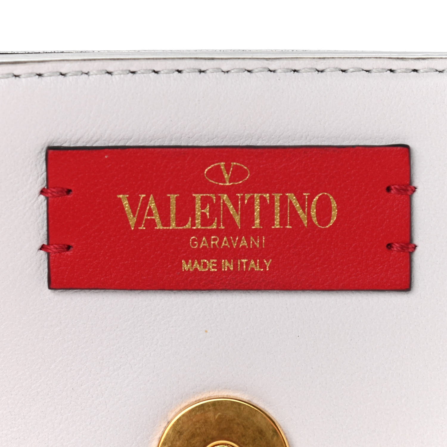 Valentino Garavani Smooth Calfskin Supervee Shoulder Bag Optic White 6 of 11