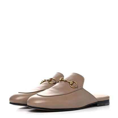 Gucci Malaga Kid Womens Princetown Slippers 36.5 Mud 3 of 9
