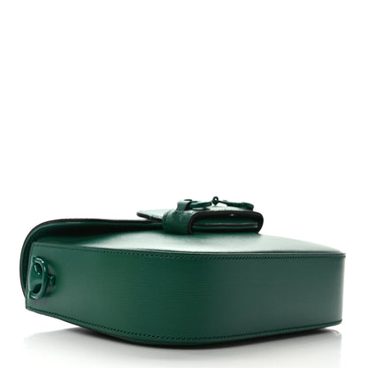 Gucci Azalea Calfskin Web Monochrome Horsebit 1955 Shoulder Bag Emerald 4 of 12