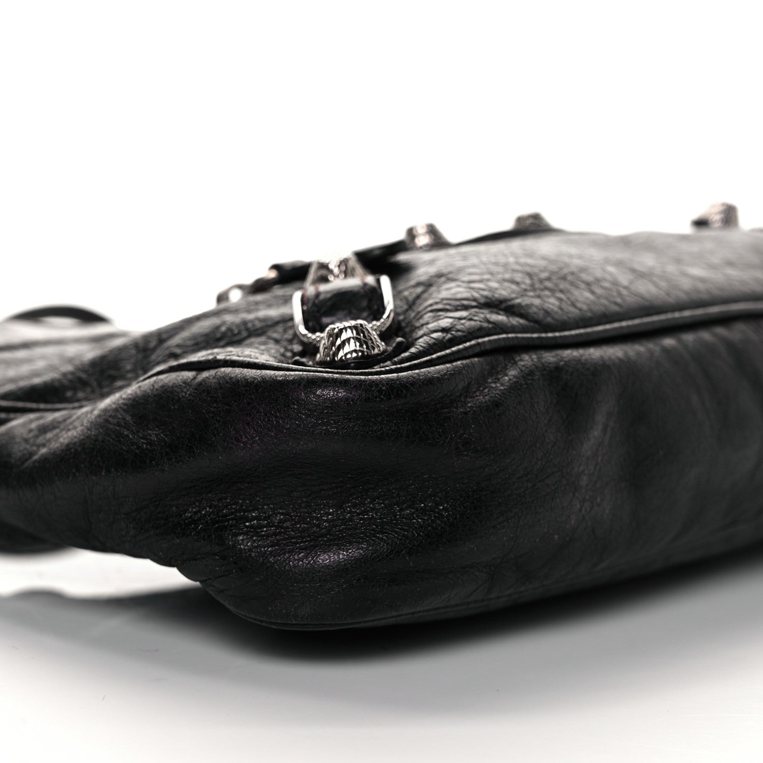 Balenciaga Agneau Giant 12 Silver Hardware Hip Black 26 of 45