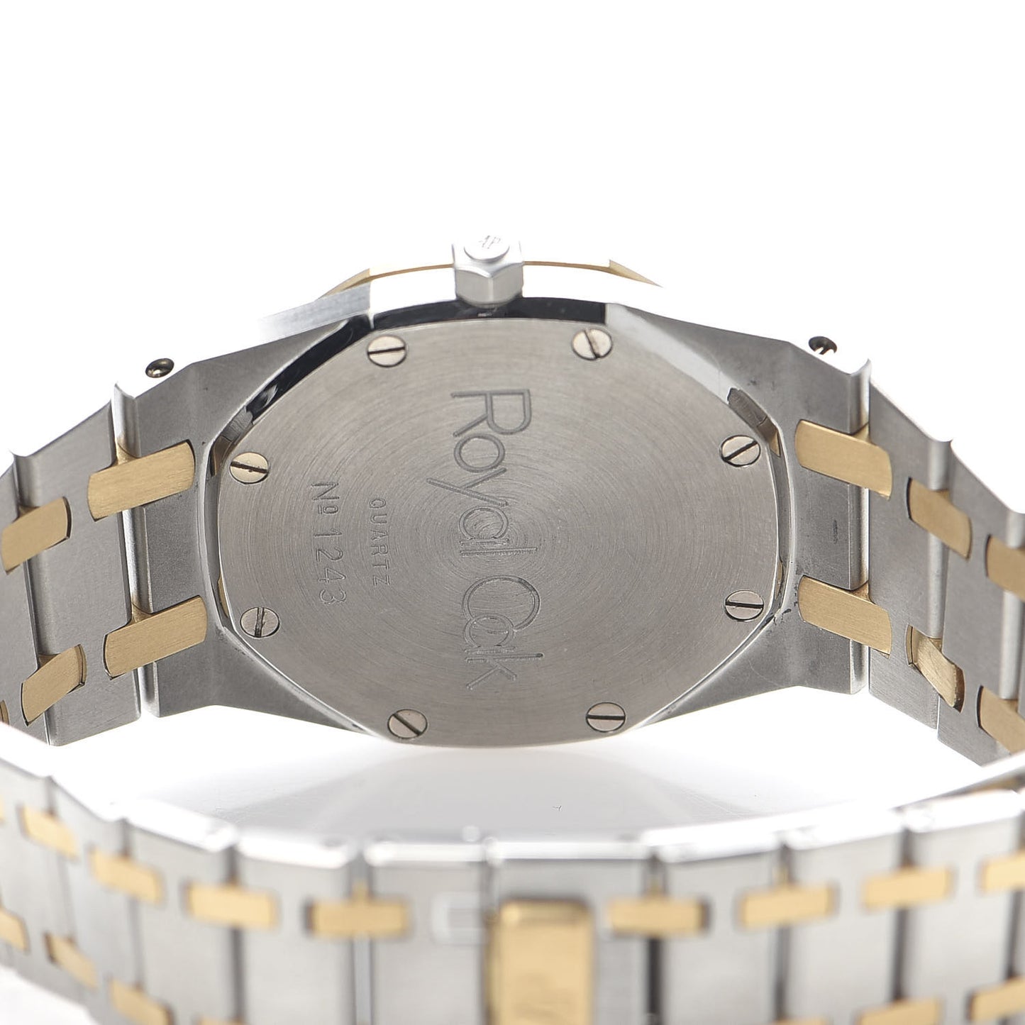 Stainless Steel 18K Yellow Gold 33mm Royal Oak Quartz Watch Grey 56175SA.OO.0789SA.01
