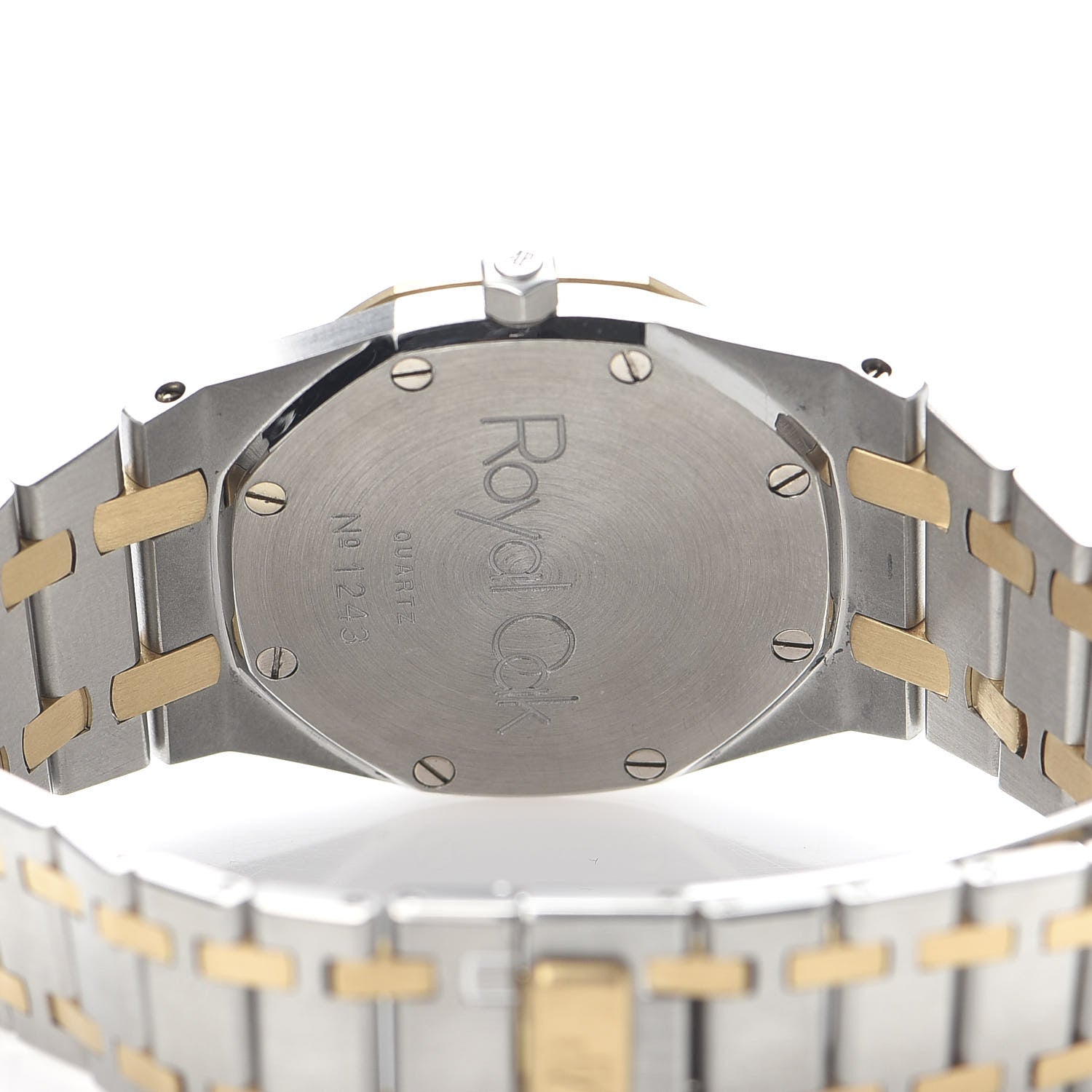 Audemars Piguet Stainless Steel 18K Yellow Gold 33mm Royal Oak Quartz Watch Grey 56175SA.OO.0789SA.01 5 of 7
