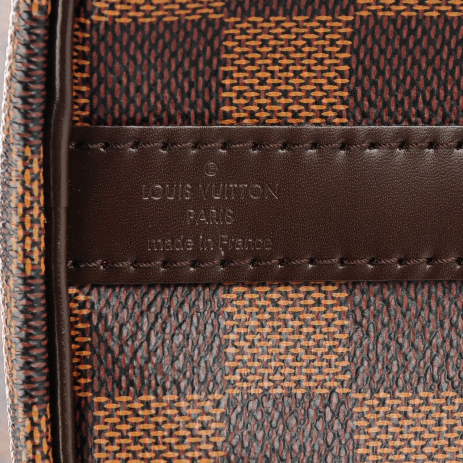 Louis Vuitton Damier Ebene Speedy Bandouliere 25 7 of 8