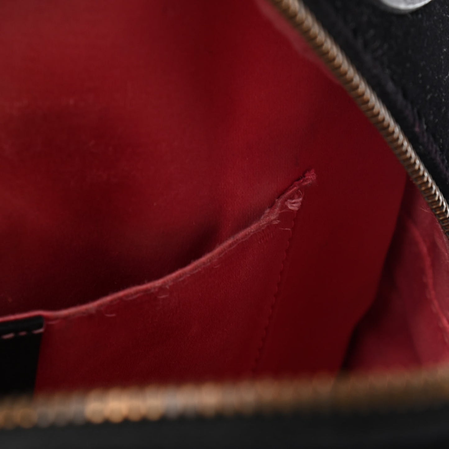 Velvet Matelasse GG Marmont Dome Backpack Black