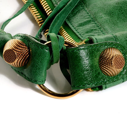 Balenciaga Chevre Giant 21 Gold Hardware Day Hobo Vert Gazon 9 of 13