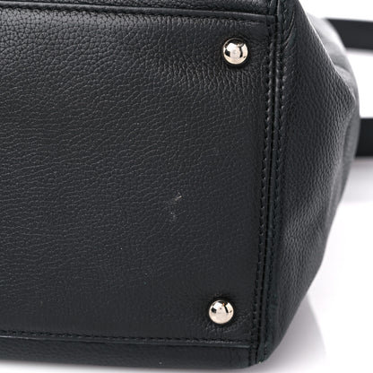 Chanel Calfskin Cerf Executive Shopper Tote Black 16 of 24