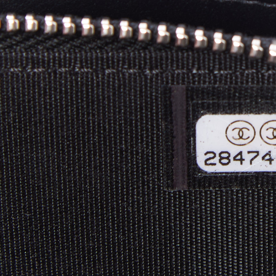 Chanel Caviar Quilted Small Boy Clutch With Chain Black 8 of 10