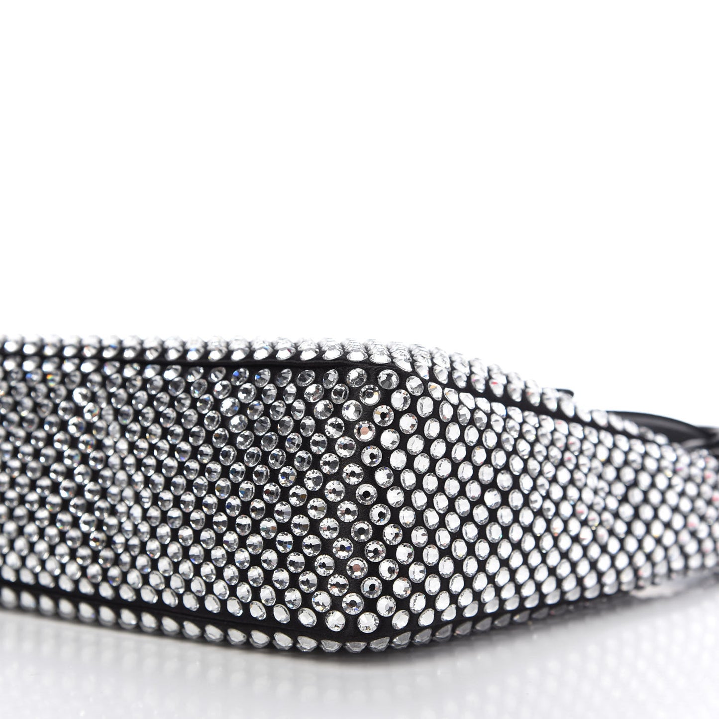 Satin Crystal Mini Re-Edition 2000 Bag Cristal