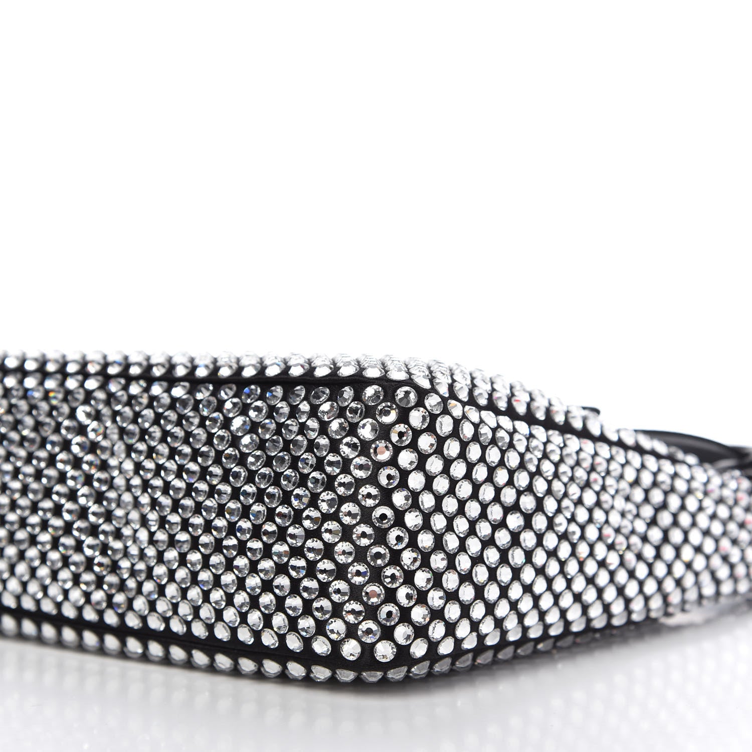 Prada Satin Crystal Mini Re-Edition 2000 Bag Cristal 7 of 12