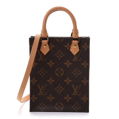 Louis Vuitton Monogram Petit Sac Plat 1 of 10