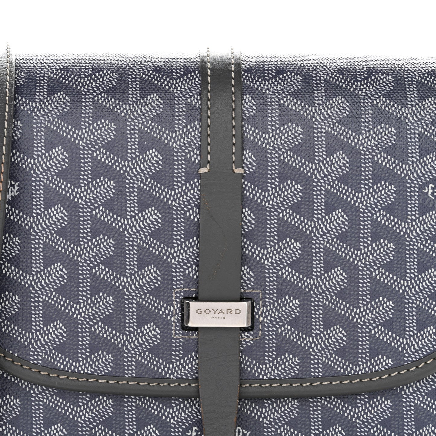 Goyardine Belvedere II PM Messenger Bag Grey