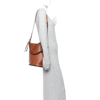 Loewe Calfskin Gate Bucket Bag Brown 2 of 18