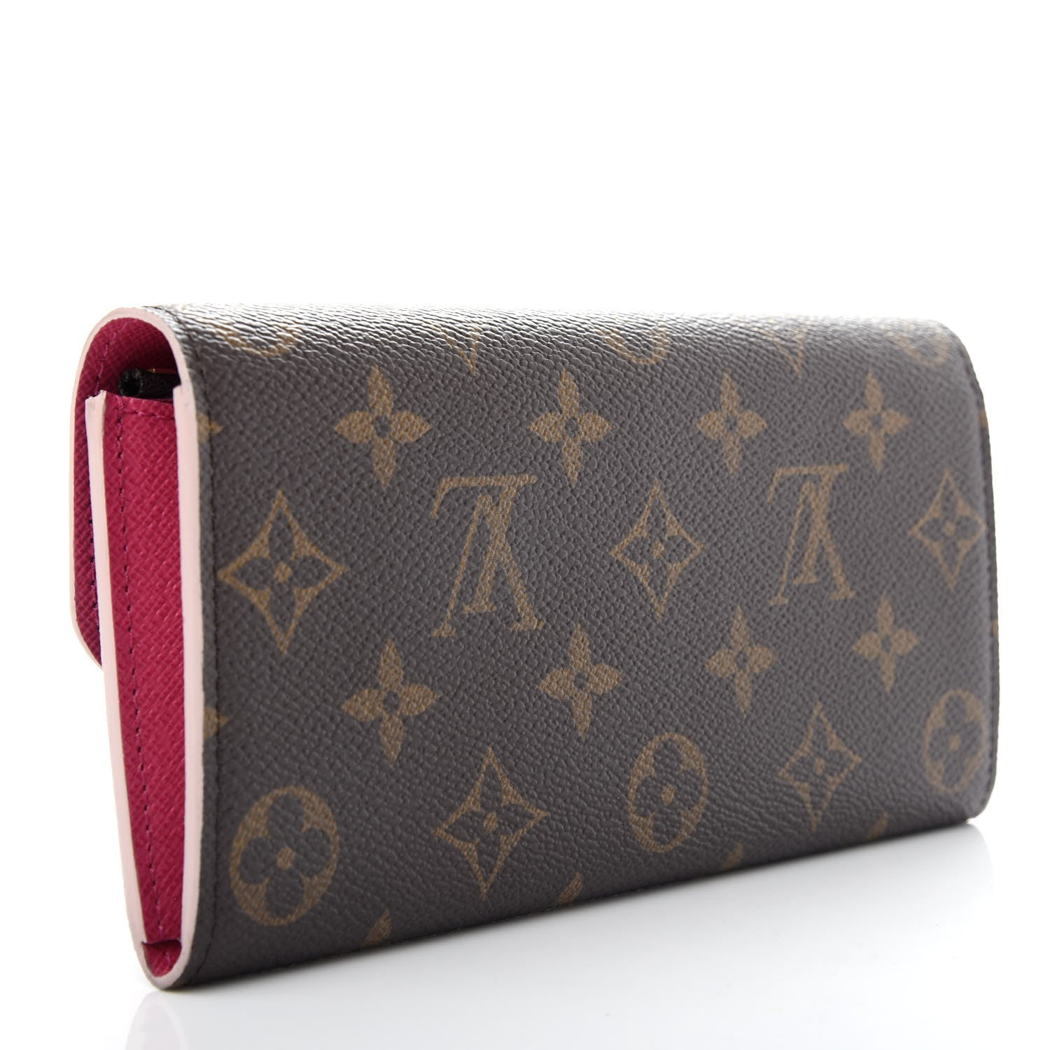 Louis Vuitton Monogram Bloom Flower Emilie Wallet 3 of 8