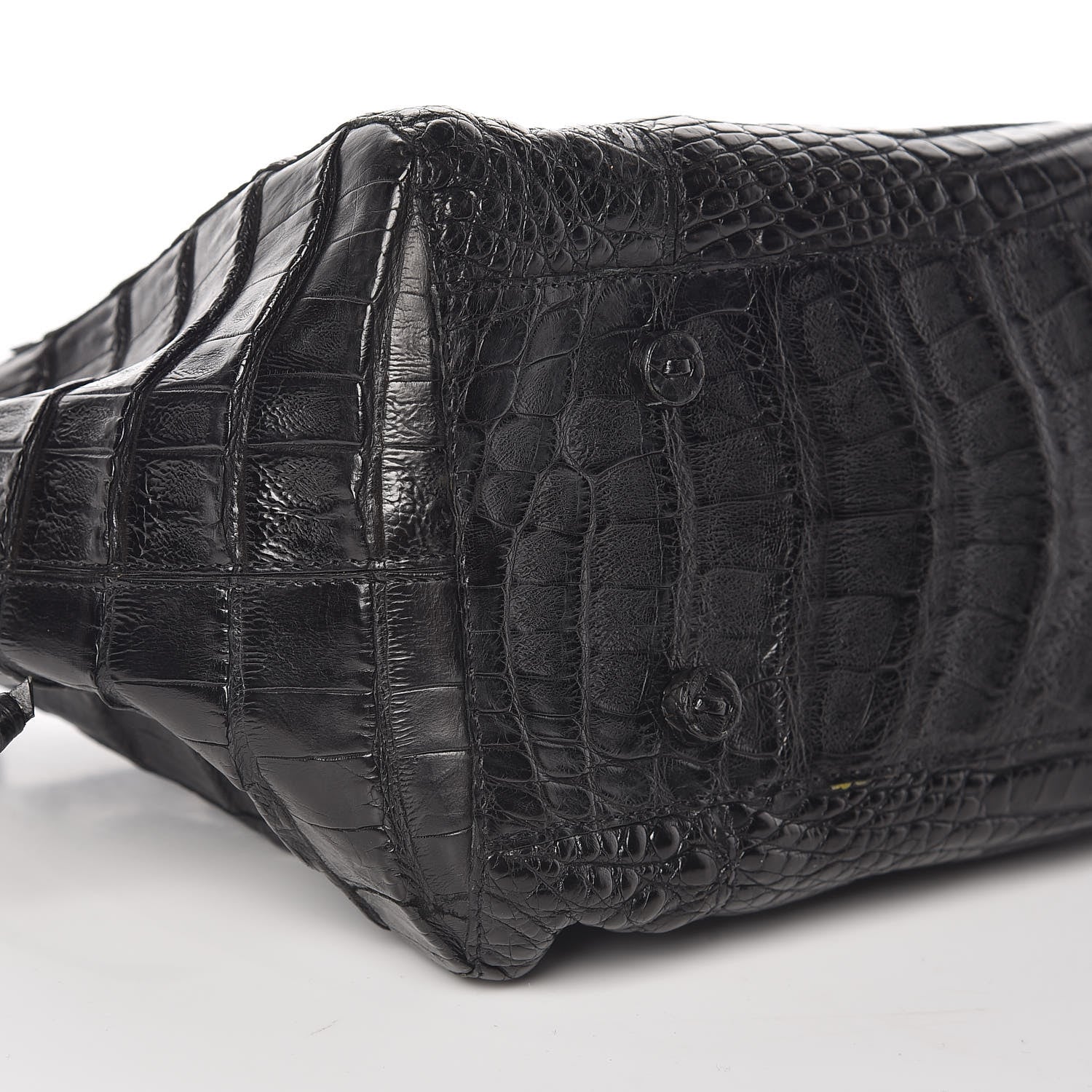 Nancy Gonzalez Crocodile Tote Black 12 of 15