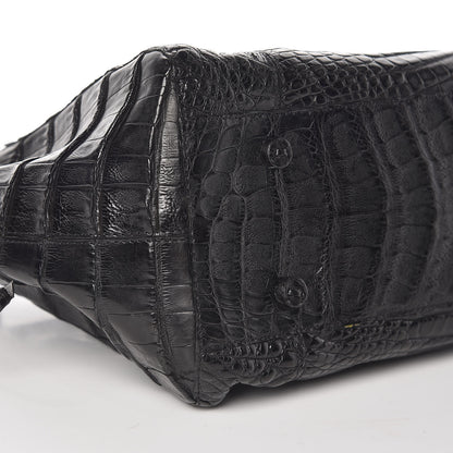Nancy Gonzalez Crocodile Tote Black 12 of 15