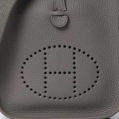 Hermes Taurillon Clemence Evelyne TPM Etain 7 of 10