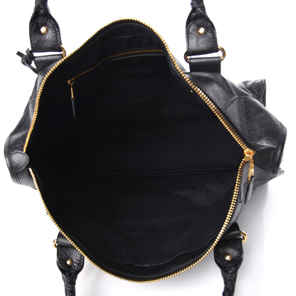 Balenciaga Agneau Giant 21 Gold Hardware Work Black 7 of 10
