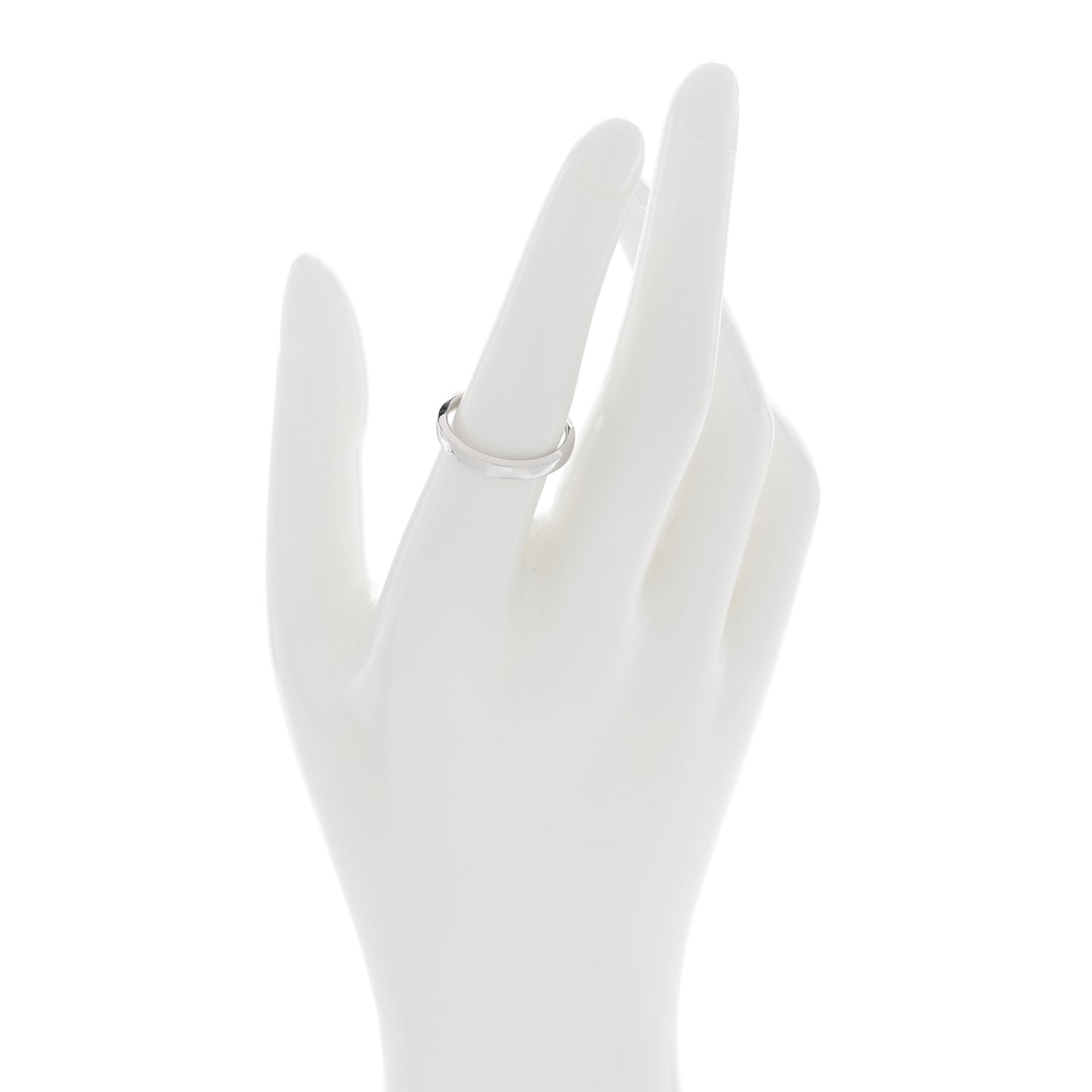 Platinum 3mm Classic Wedding Band Ring 54 6.75