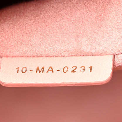 Christian Dior Lambskin Cannage Gradient Medium Lady Dior Pink 7 of 11