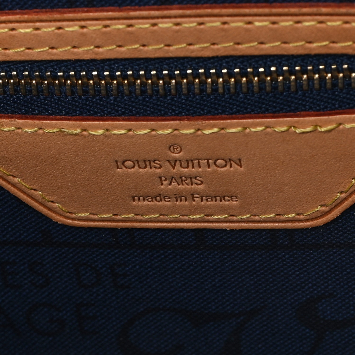 Louis Vuitton Monogram My LV Heritage Neverfull PM Blue De France Bleu Marine 5 of 10