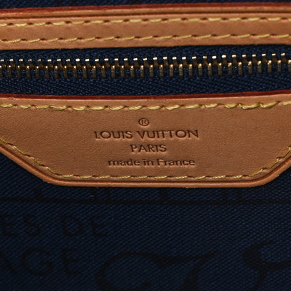 Louis Vuitton Monogram My LV Heritage Neverfull PM Blue De France Bleu Marine 5 of 10