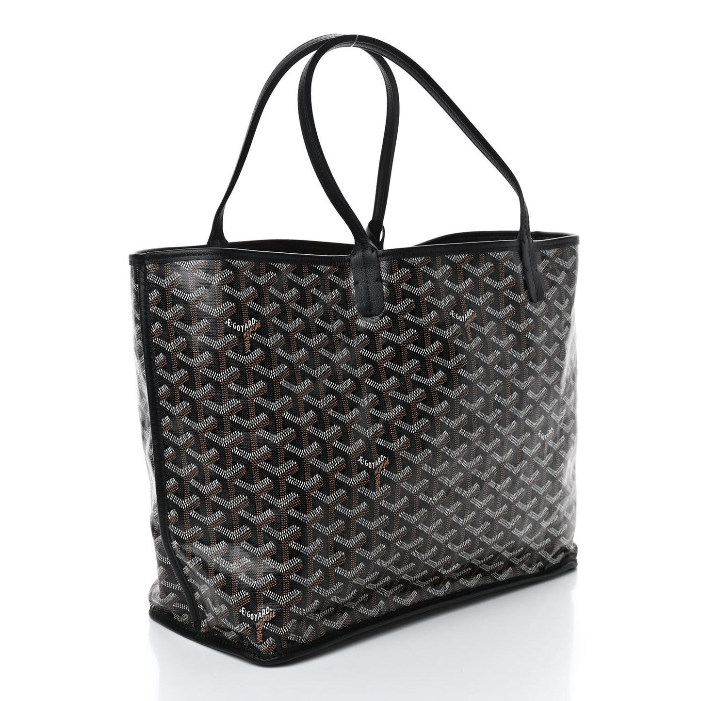 Goyardine Reversible Anjou PM Black