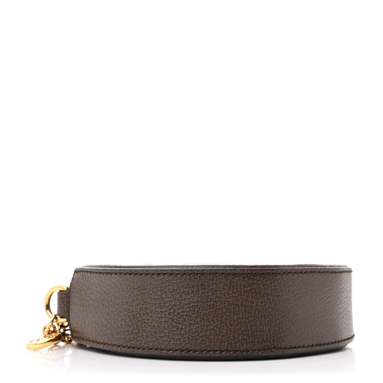 Gucci GG Supreme Monogram Web Mini Ophidia Round Shoulder Bag Brown 4 of 10