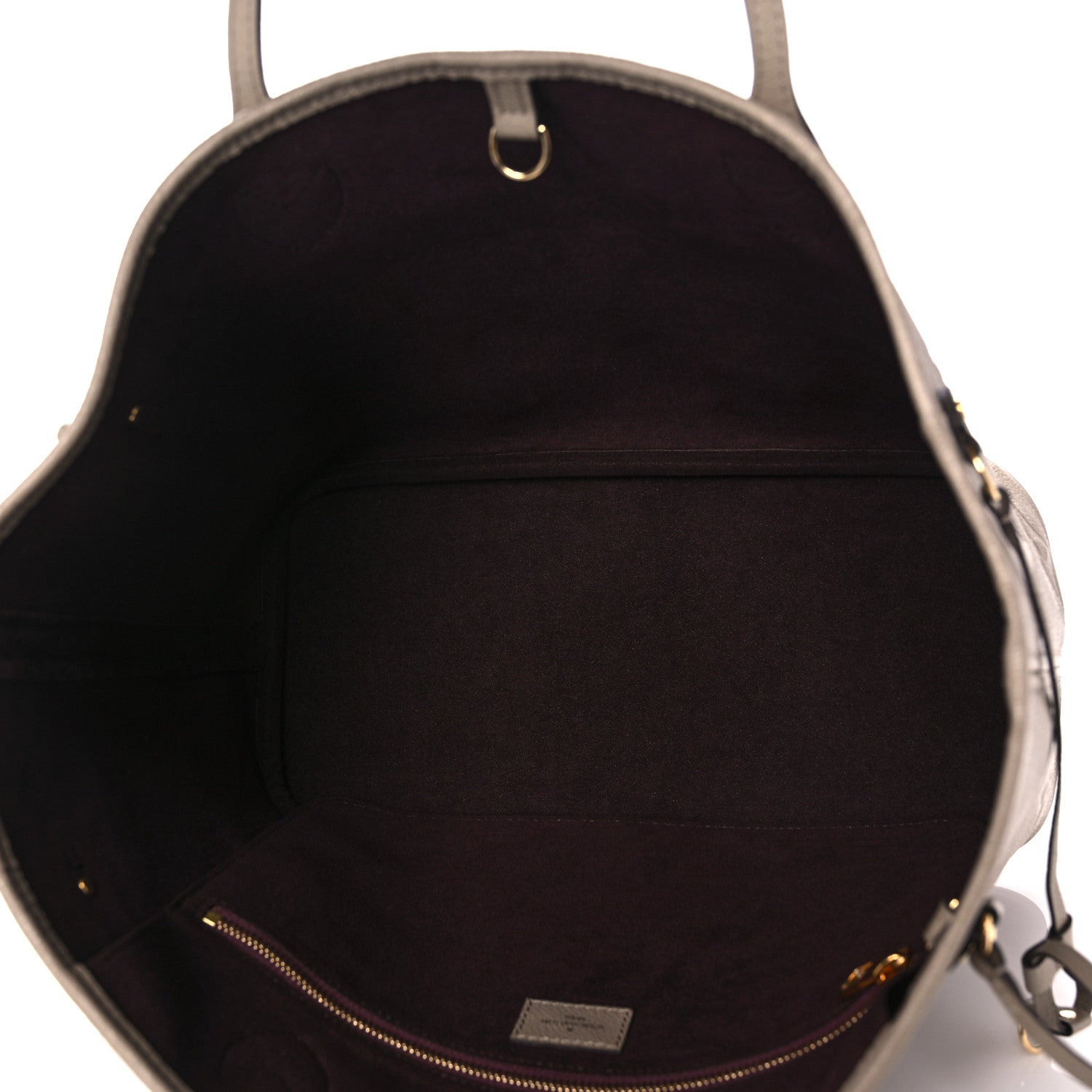 Louis Vuitton Empreinte Monogram Giant Neverfull MM Tourterelle 5 of 11