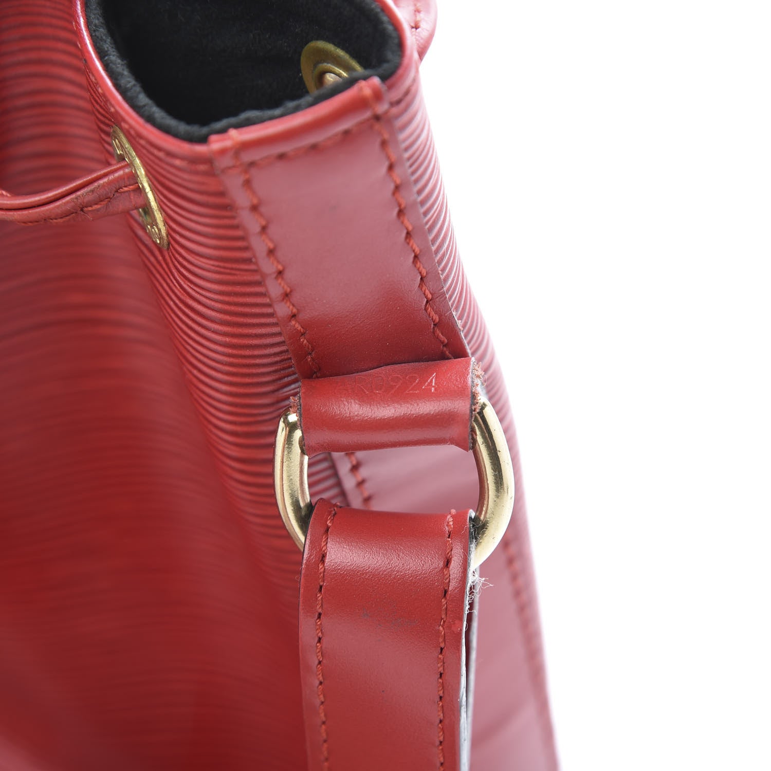 Louis Vuitton Epi Petit Noe Castillan Red 7 of 17