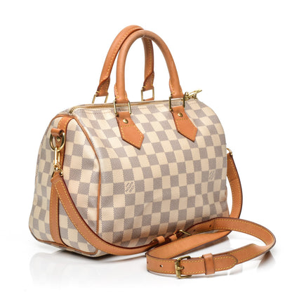 Louis Vuitton Damier Azur Speedy Bandouliere 25 3 of 8