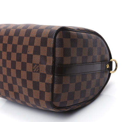 Louis Vuitton Damier Ebene Speedy Bandouliere 25 10 of 11