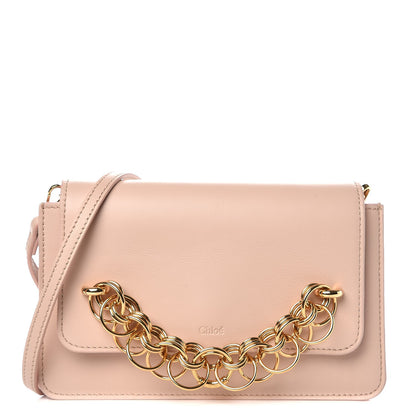 Chloe Smooth Calfskin Drew Bijou Clutch Cement Pink 1 of 9
