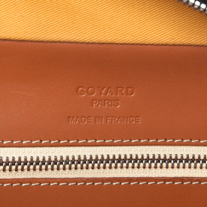 Goyard Chevron Ambassade MM Briefcase Black Gold 6 of 10