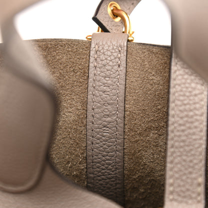 Hermes Taurillon Maurice Picotin Lock 18 PM Gris Asphalte 6 of 8