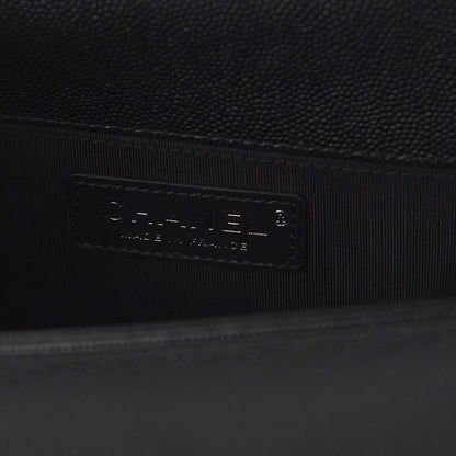 Chanel Caviar Quilted Small Boy Flap Black 7 of 9