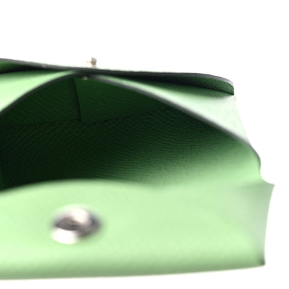 Hermes Epsom Bastia Coin Purse Vert Criquet 5 of 7