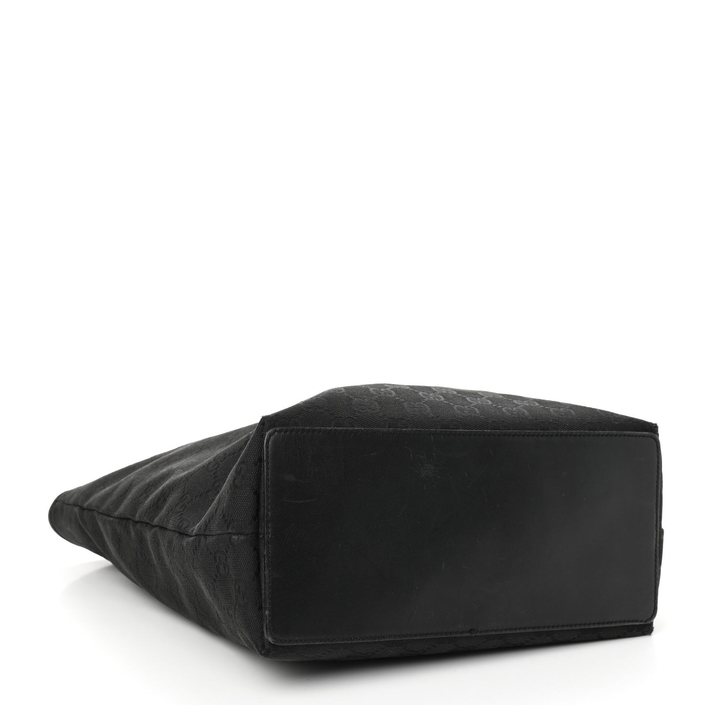 Monogram Bucket Tote Black