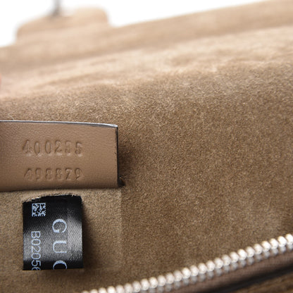 Gucci GG Supreme Monogram Lightning Embroidered Medium Dionysus Shoulder Bag Beige 7 of 7