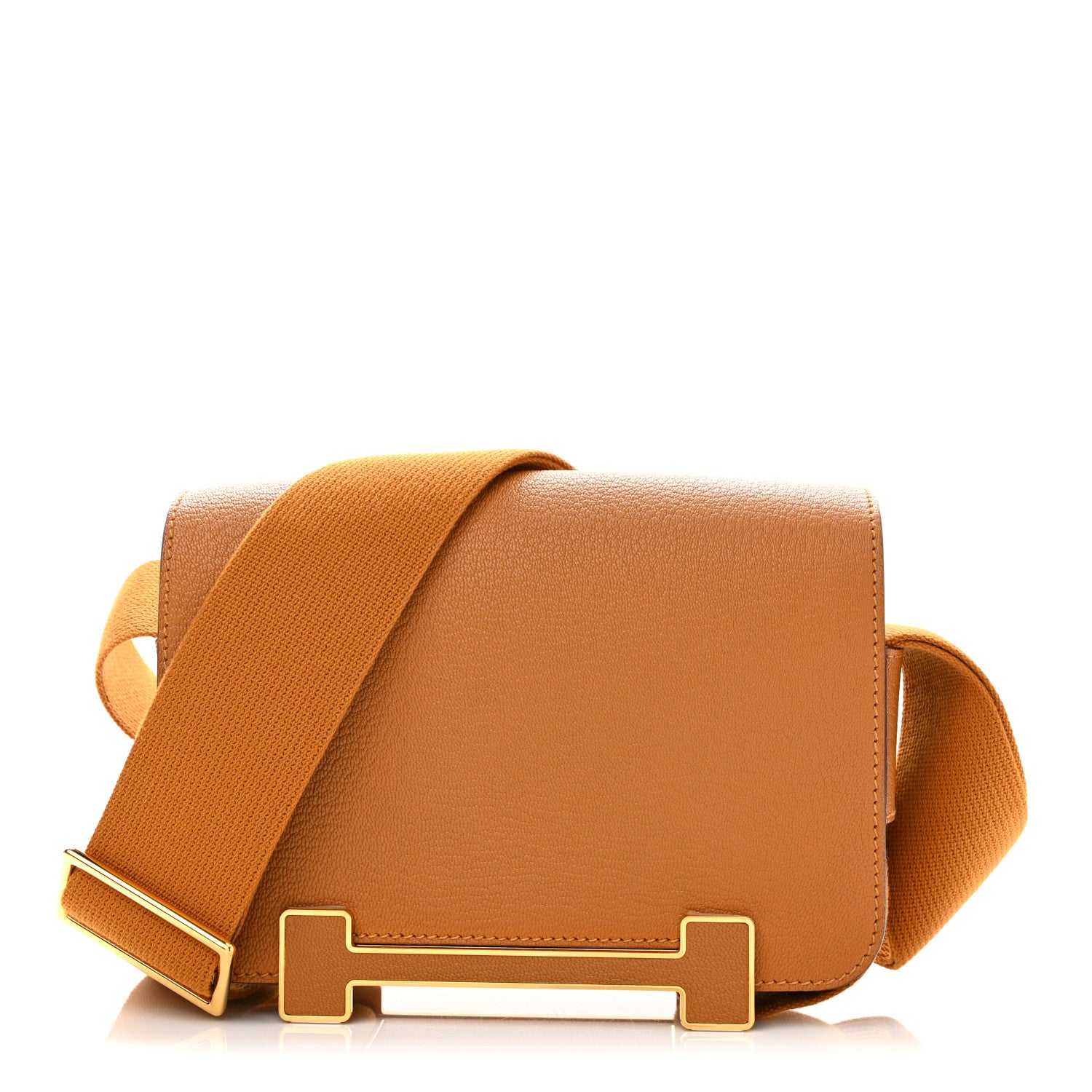 Hermes Chevre Mysore Geta Caramel 1 of 11