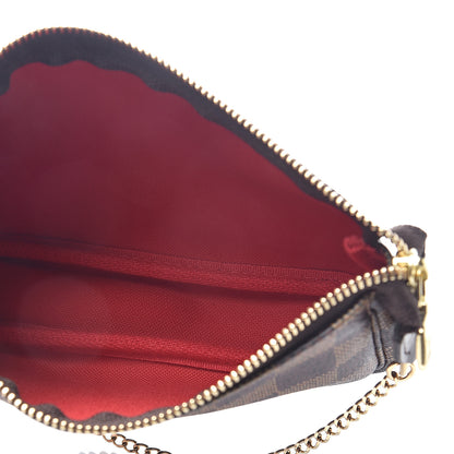 Louis Vuitton Damier Ebene Mini Pochette Accessories 4 of 7