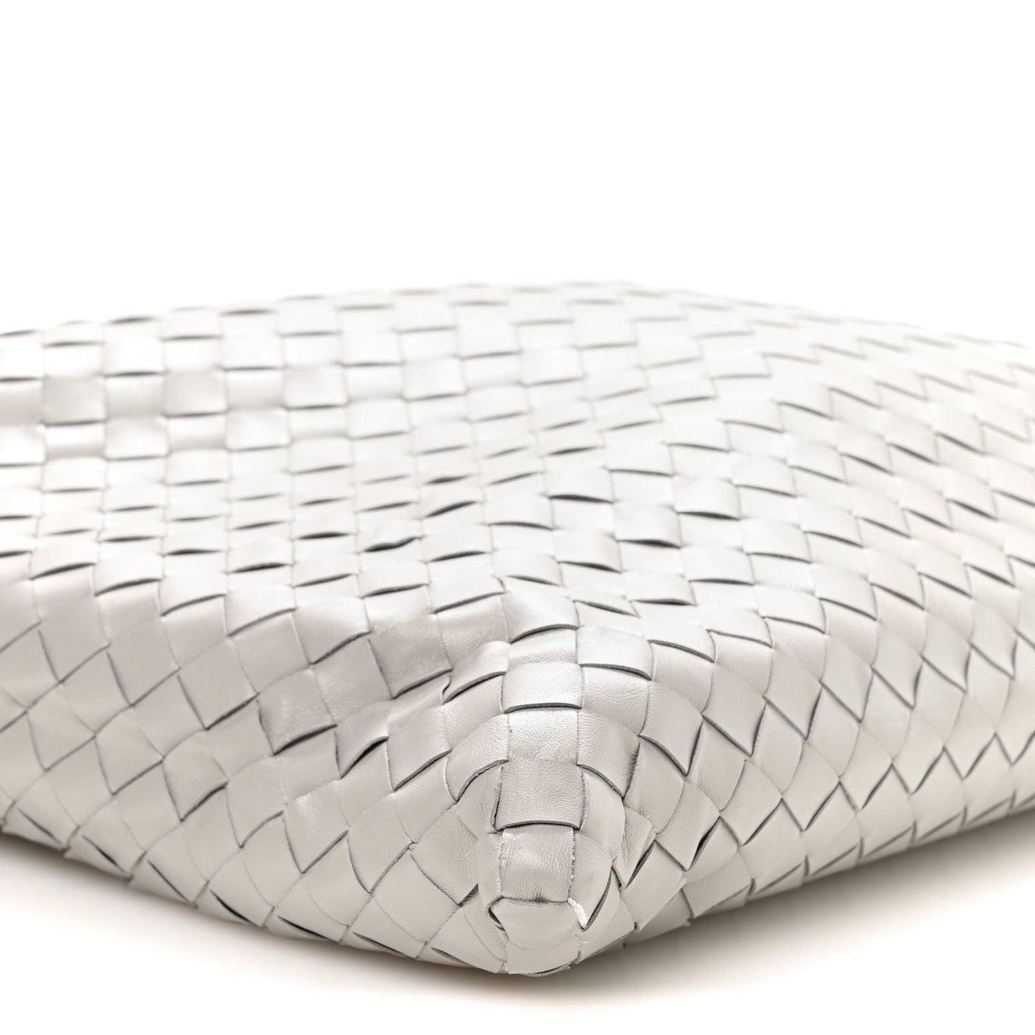 Bottega Veneta Calfskin Intrecciato Large Hop Sterling 8 of 9