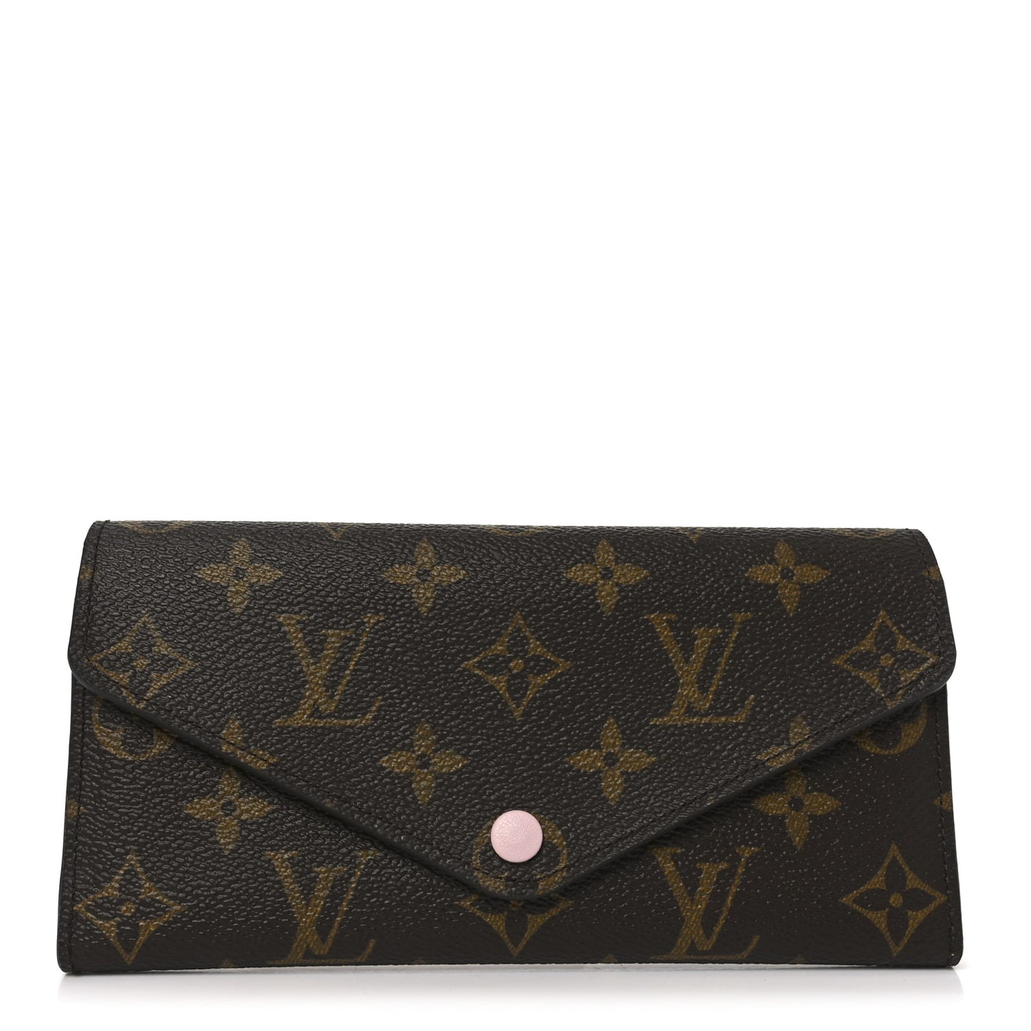 Monogram Josephine Wallet Rose Ballerine