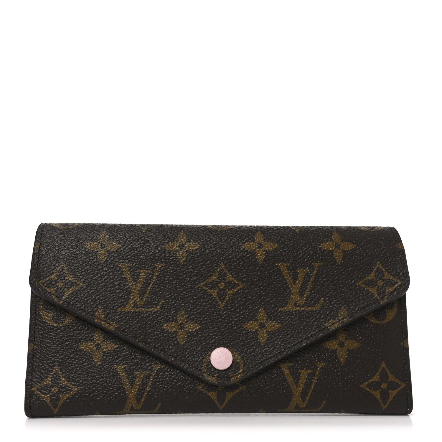 Louis Vuitton Monogram Josephine Wallet Rose Ballerine 1 of 7