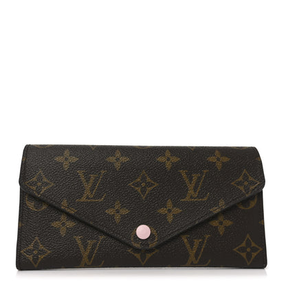 Louis Vuitton Monogram Josephine Wallet Rose Ballerine 1 of 7
