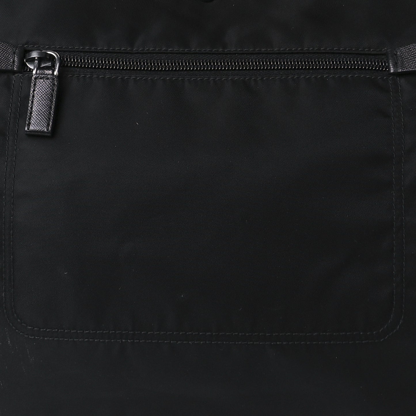 Tessuto Nylon Shopping Tote Black