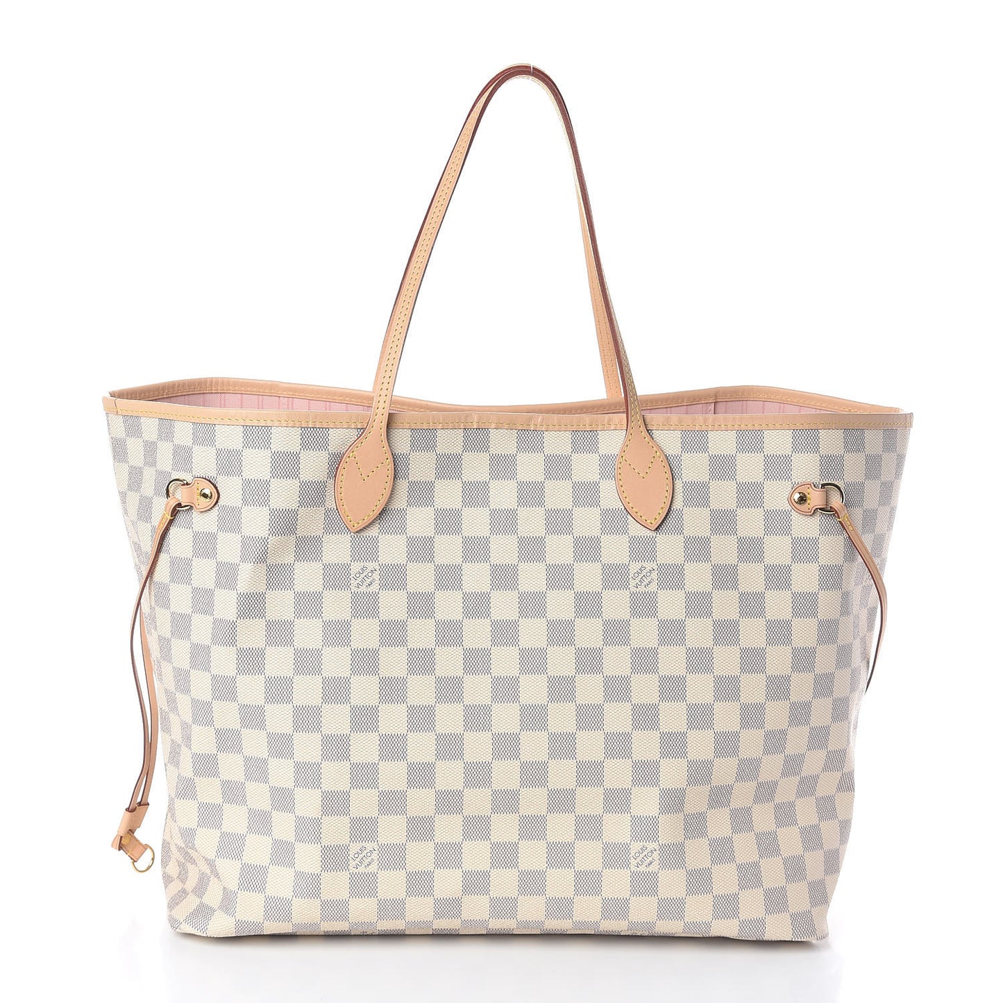 Damier Azur Neo Neverfull GM Rose Ballerine