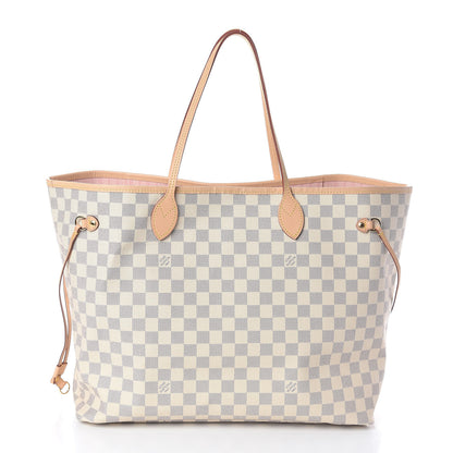 Louis Vuitton Damier Azur Neo Neverfull GM Rose Ballerine 3 of 11